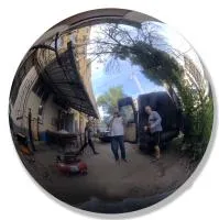 Шар ø 750 мм. полый полированный (517588) монтаж - сфера арт-объект пустотелая  в Челябинске